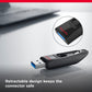 SanDisk Ultra USB 3.0-Flashdrive 32 GB (Overdrachtssnelheden Tot 130 MB/s, SanDisk SecureAccess-Software, Met 128-Bit AES-Versleuteling, RescuePRO Deluxe Software) - NLMAX