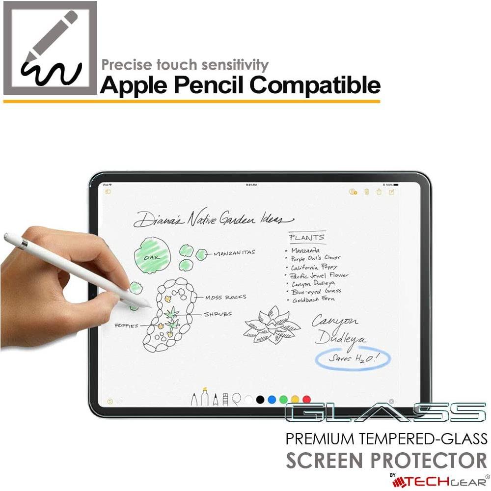 Screen Protector voor iPad Pro 2021 12.9 inch, Tempered glas ScreenProtector Apple iPad Pro 11 2021, 12.9 inch - NLMAX