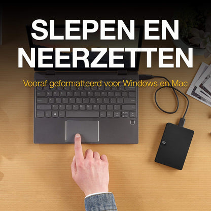 Seagate Expansion, 4 TB, External Hard Drive HDD, 3.5 Inch, USB 3.0, PC & Notebook, 2 Years Rescue Services (STKM4000400) - NLMAX