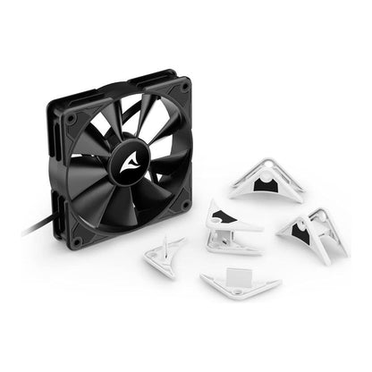 Sharkoon Silent Storm BW120 PWM, 120 mm behuizingsventilator - NLMAX
