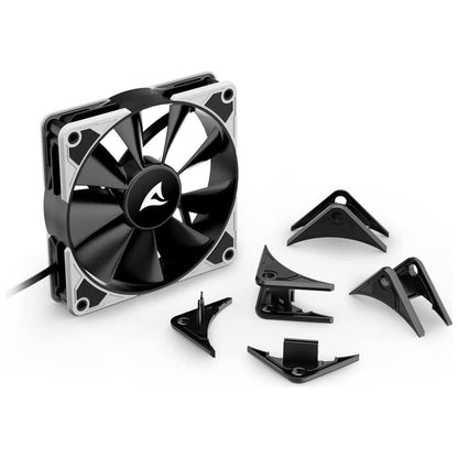 Sharkoon Silent Storm BW120 PWM, 120 mm behuizingsventilator - NLMAX