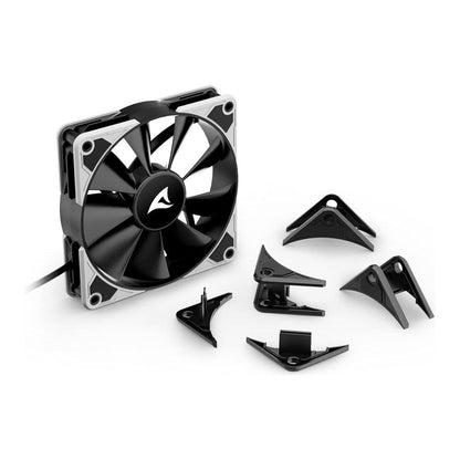 Sharkoon Silent Storm BW120 PWM, 120 mm behuizingsventilator - NLMAX