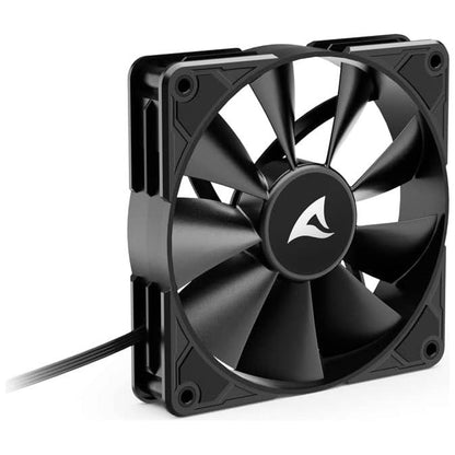 Sharkoon Silent Storm BW120 PWM, 120 mm behuizingsventilator - NLMAX