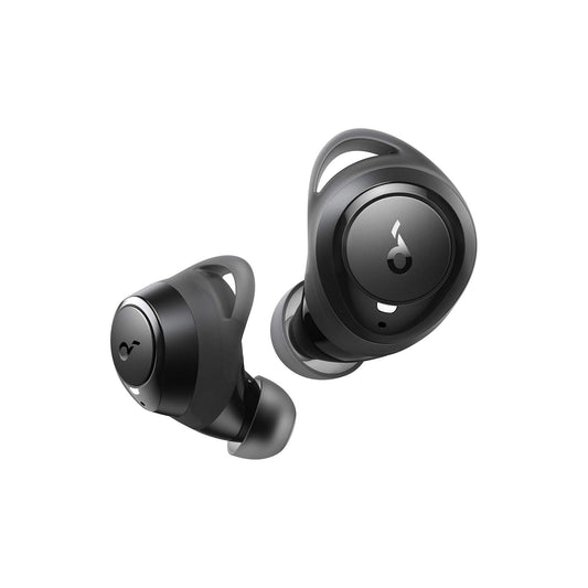 Soundcore by Anker Life A1 True Wireless Earbuds, Powerful Custom Sound, 35h Playtime, Wireless Charging, USB C Fast Charging, IPX7 Waterproof, Button Control, Bluetooth Earbuds, Commute, Sports - NLMAX
