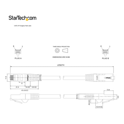 StarTech.com Cat6 patchkabel met snagless RJ45 connectors – 5 m, grijs - NLMAX