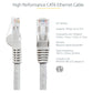 StarTech.com Cat6 patchkabel met snagless RJ45 connectors – 5 m, grijs - NLMAX