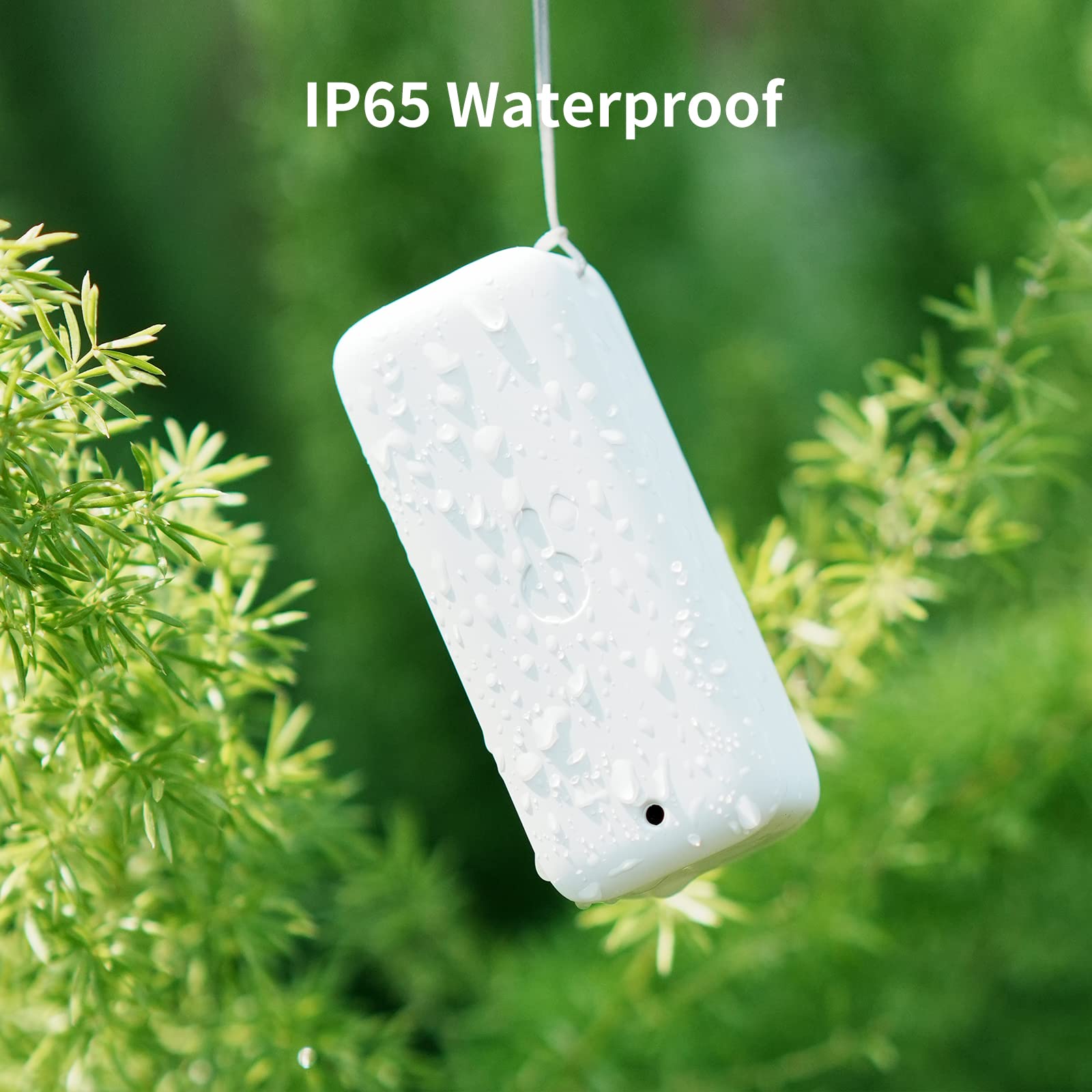 SwitchBot IP65 Buiten Binnenthermometer Hygrometer 3 Stuks, 120m Bluetooth Bereik, Koelkast Thermometer, Dauwpunt/VPD/Absolute Vochtigheid Sensor, Gratis Data Opslag Export, 2 Jaar Levensduur Batterij - NLMAX