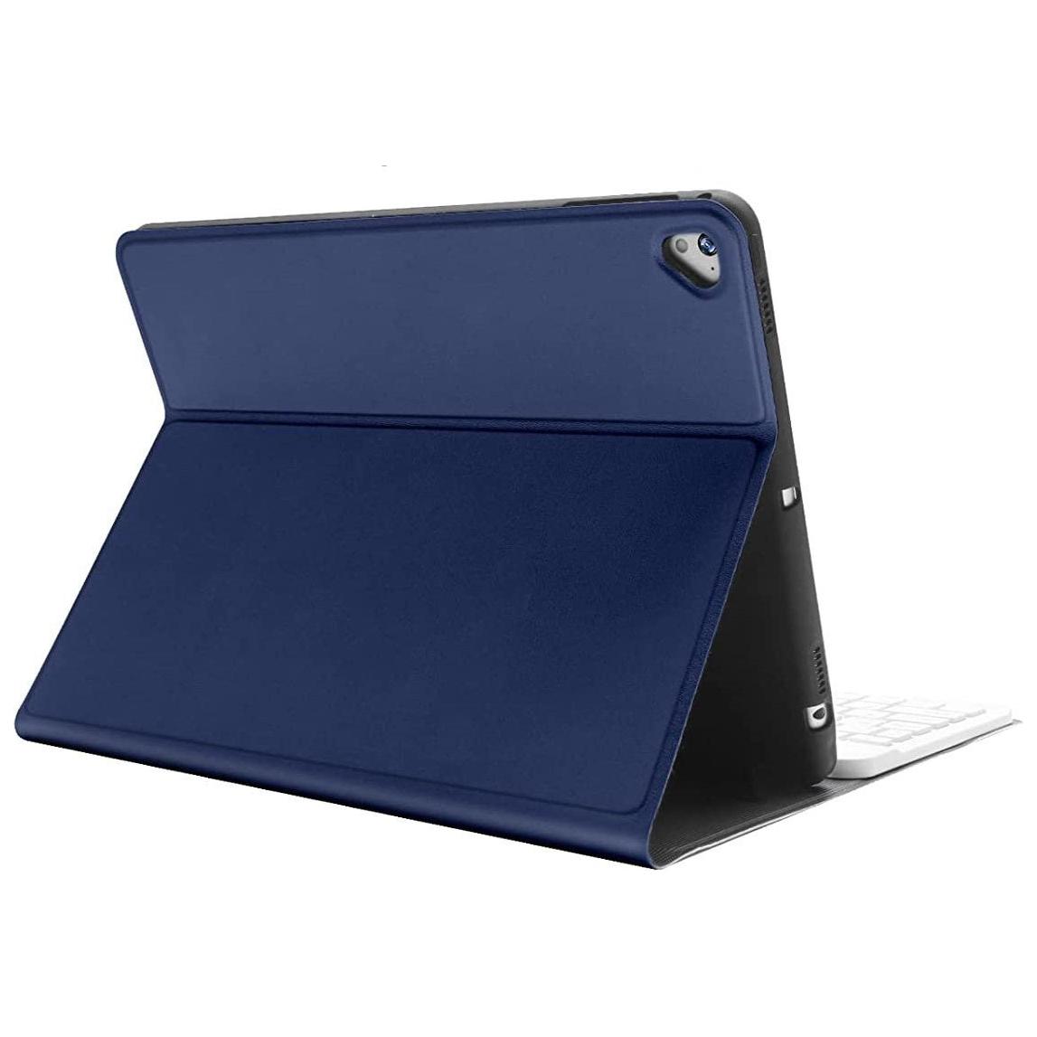 Toetsenbord voor iPad Air 3 10.5 inch (2019)/ iPad Pro 10.5/10.2(2019) Bluetooth toetsenbordhoes met beschermhoes pennenhouder - NLMAX