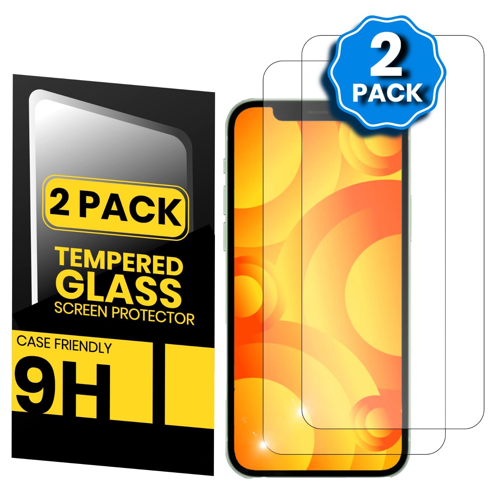 Transparante siliconen cover iPhone 11 Pro MAX Plus 2 gehard glas Screen Protector - NLMAX