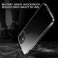 Transparante siliconen cover iPhone 11 Pro MAX Plus 2 gehard glas Screen Protector - NLMAX