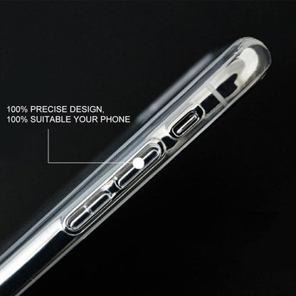 Transparante siliconen cover iPhone 11 Pro MAX Plus 2 gehard glas Screen Protector - NLMAX