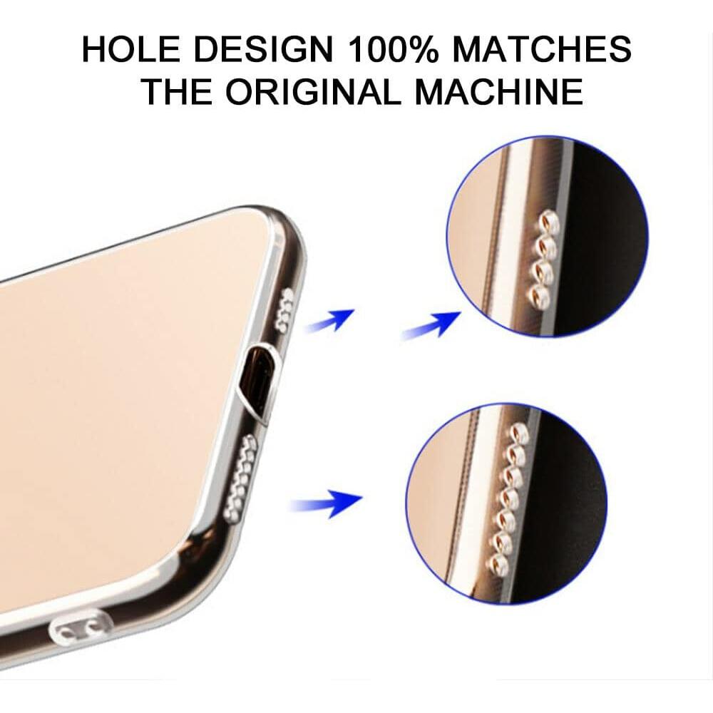 Transparante siliconen cover iPhone 11 Pro MAX Plus 2 gehard glas Screen Protector - NLMAX