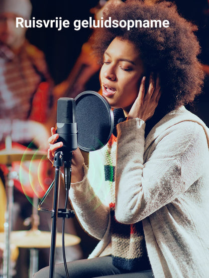 UGREEN XLR Cable XLR to XLR Microphone Cable Compatible with Microphone Speaker Mixer Camerer Amplifier etc.(2M) - NLMAX