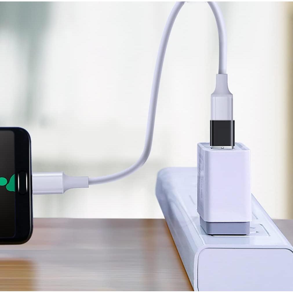 USB C Adapter 4 Stuks, USB C naar USB 3.0 OTG Adapter, Micro USB naar USB C Adapter, Compatibel met MacBook Pro, Samsung Galaxy, Mobiele Telefoons, PC, in de Auto en Meer - NLMAX