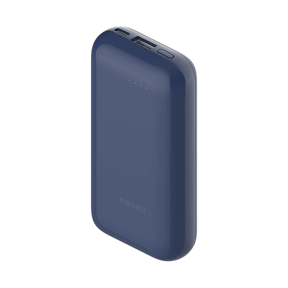 Xiaomi 33 W Power Bank 10.000 mAh Pocket Edition Pro - Power Bank met maximaal snel opladen van 33 W, bidirectioneel snel opladen type C, 21700 cellen, blauw (ES-versie + 3 jaar garantie) - NLMAX